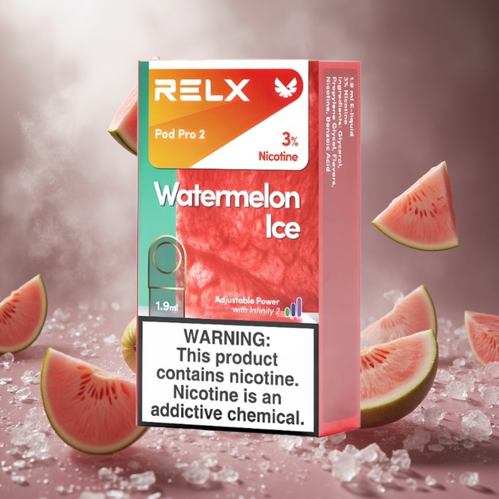 RELX Pod Pro 2 600 Puffs Görögdinnye Jég 3% Nikotin hungary vape wholesale