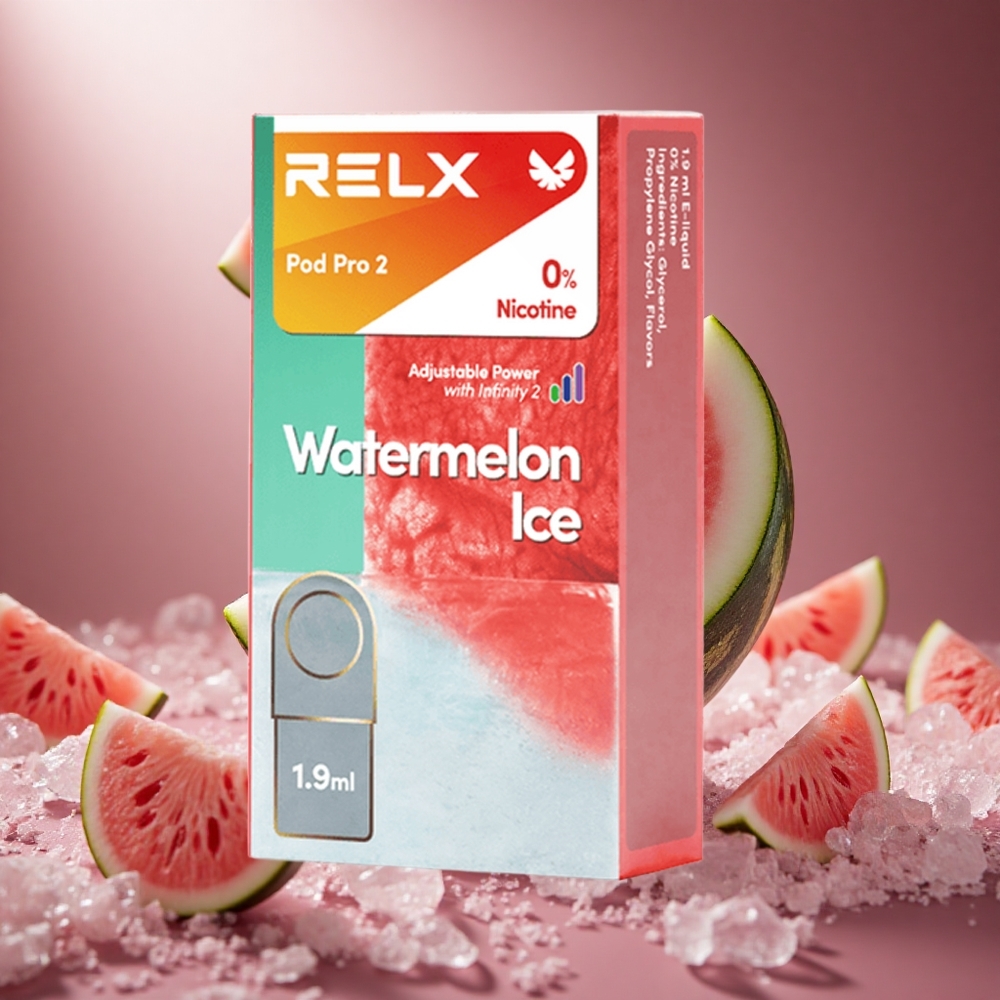 RELX Pod Pro 2 600 Puffs Görögdinnye jég 0% Nikotin hungary vape wholesale
