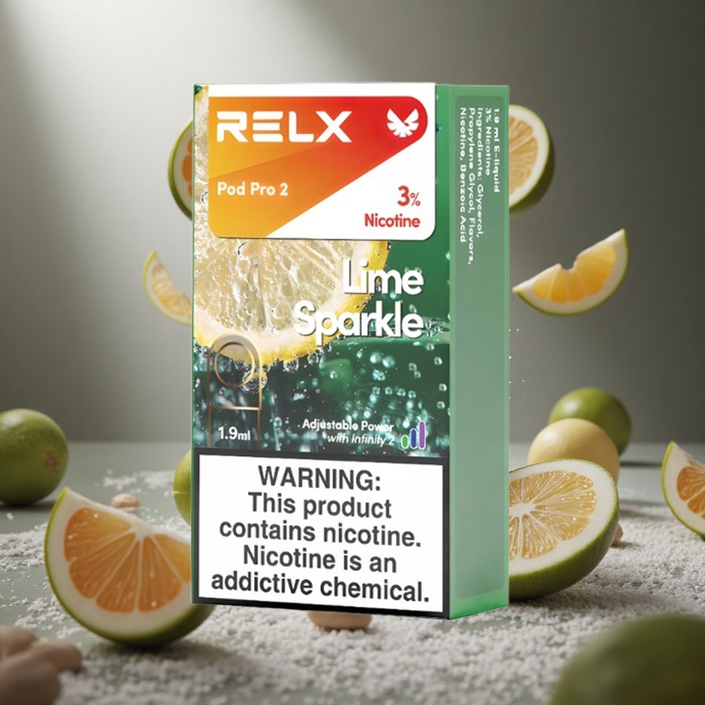 RELX Pod Pro 2 600 Puffs Mészöld Fény Hungary Vape Wholesale