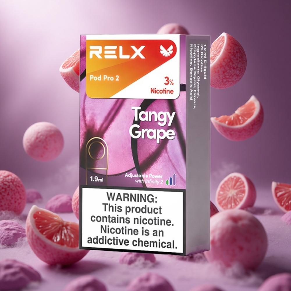 RELX Pod Pro 2 600 Puffs Savanyú Szőlő hungary vape wholesale