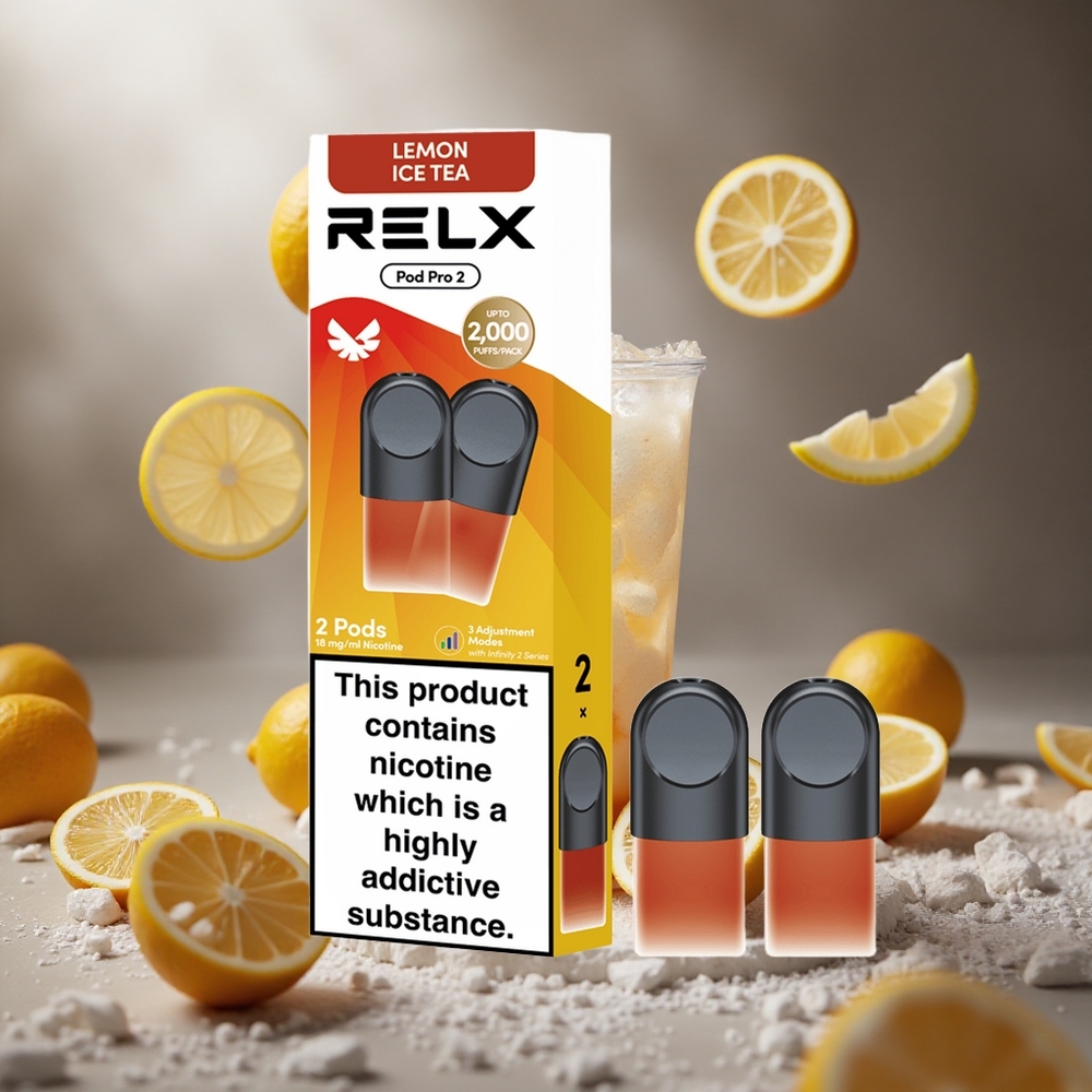 RELX Pod Pro 2 600 Puffs Tea-Citromjég Tea hungary vape wholesale