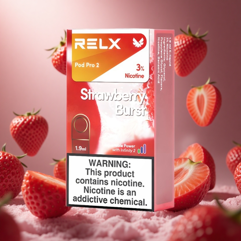 RELX Pod Pro 2 600 Puffs eper robbanás 1.9ml hungary vape wholesale