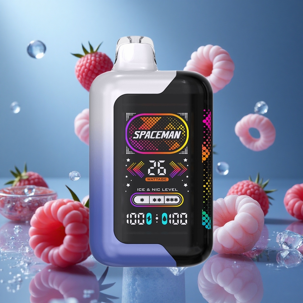 SPACEMAN SP40000 40000 Puffs Újratölthető E-Cigi Kék Áfonya Jég hungary vape wholesale