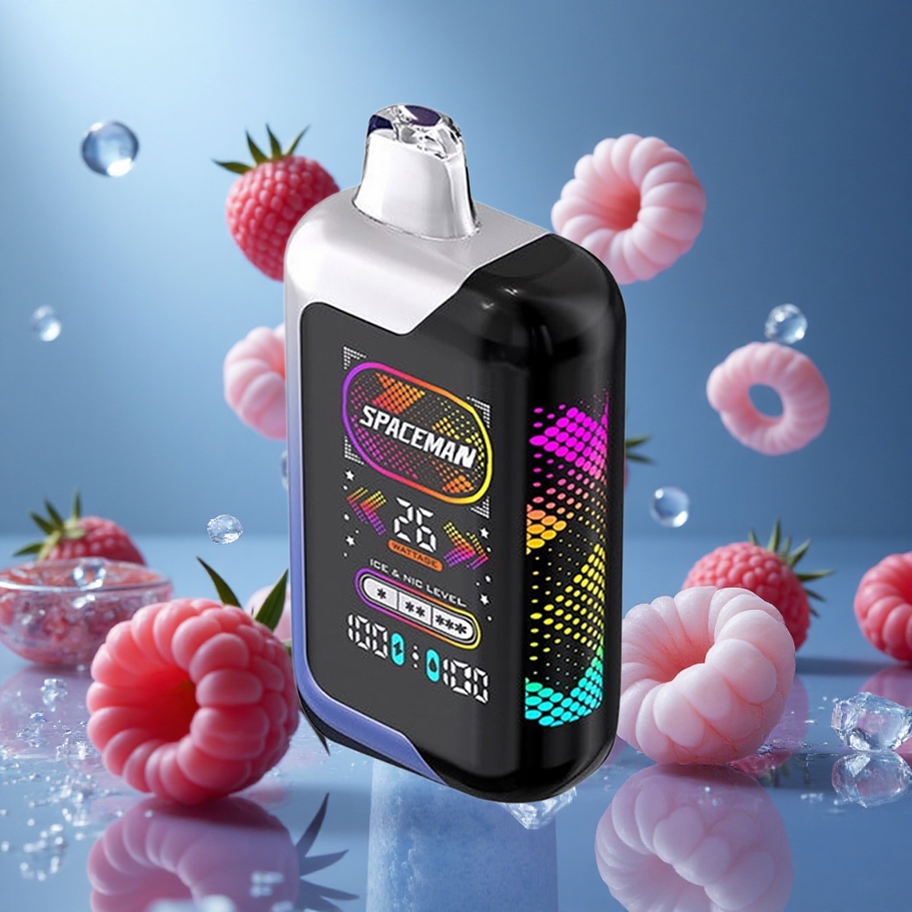 SPACEMAN SP40000 40000 Puffs Újratölthető E-Cigi Kék Áfonya Jég hungary vape wholesale