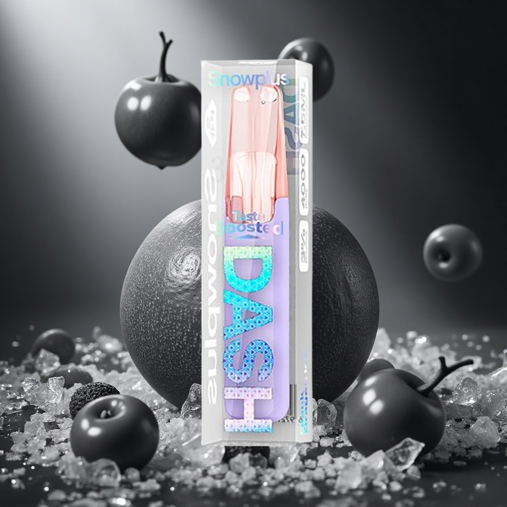 Snowplus Dash 4000 Puffs Fekete Sárkány Jég 7,5 ml hungary vape wholesale
