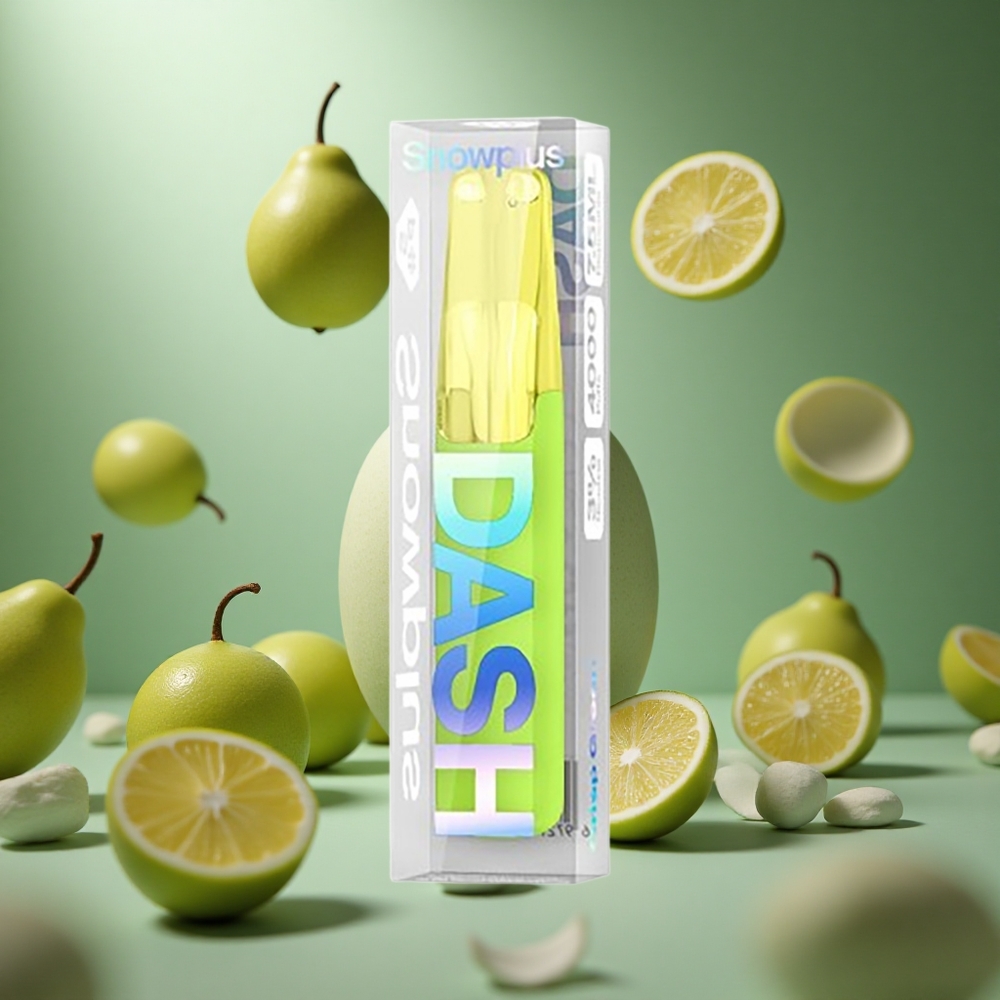 Snowplus Dash 4000 Puffs Friss Zöld 7,5 ml e-liquid hungary vape wholesale