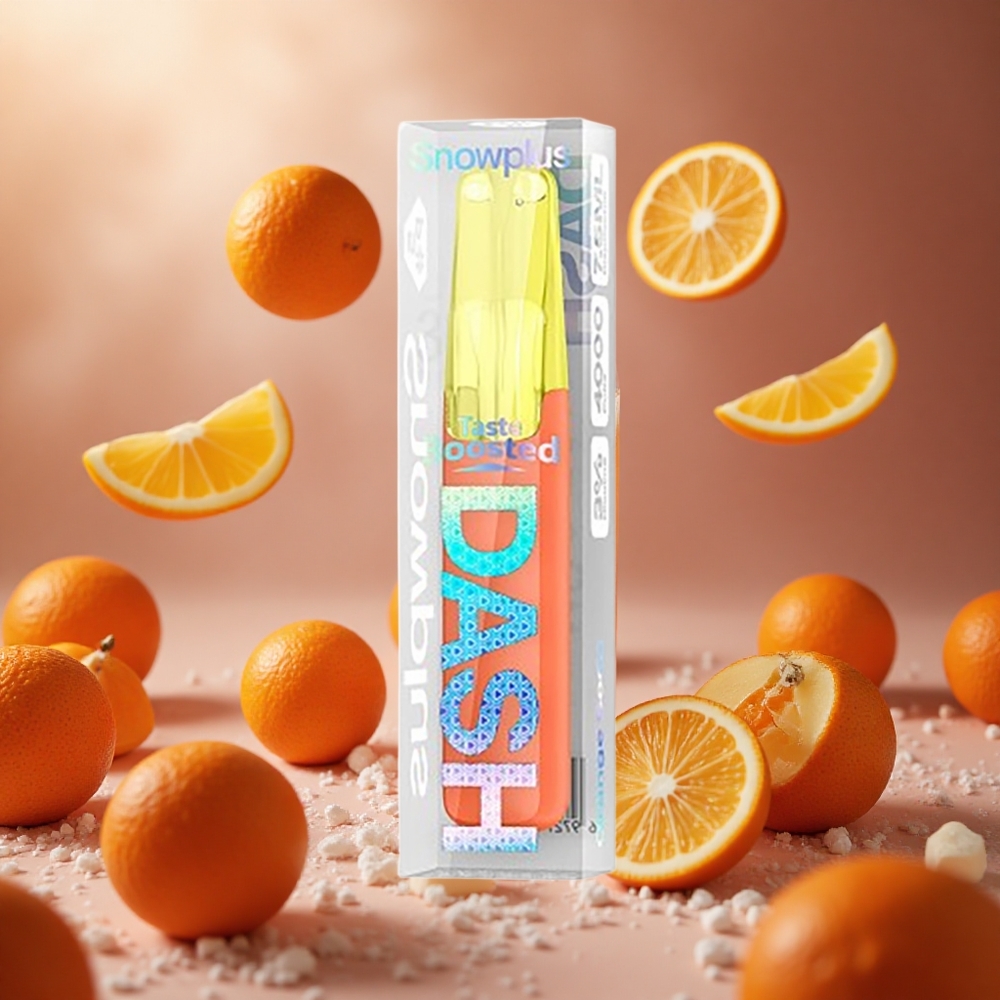 Snowplus Dash 4000 Puffs Narancs Szóda 7,5 ml hungary vape wholesale