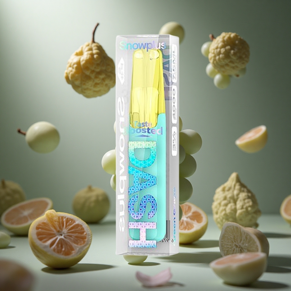 Snowplus Dash 4000 Puffs Zöld Szőlő (7,5 ml) hungary vape wholesale