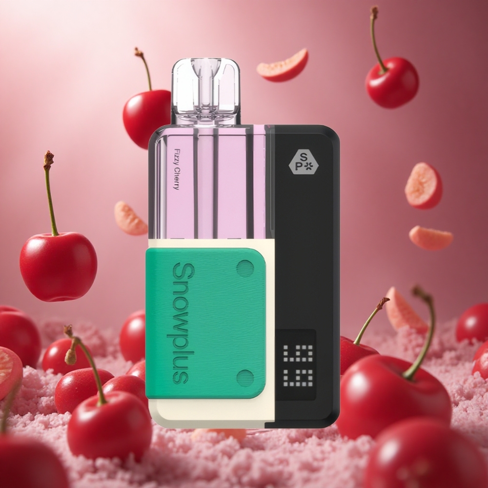 Snowplus Swift 15000 Puffs Dual Mesh Megújítható Akkumulátor Fizzy Cseresznye hungary vape wholesale