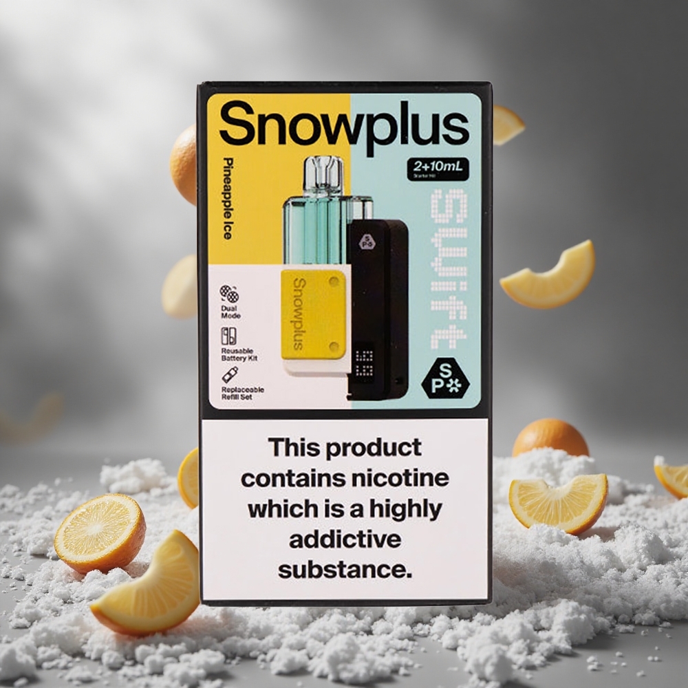 Snowplus Swift 5000 Puffs Ananász Jég Prefilled Pod Kit 1000 mAh hungary vape wholesale