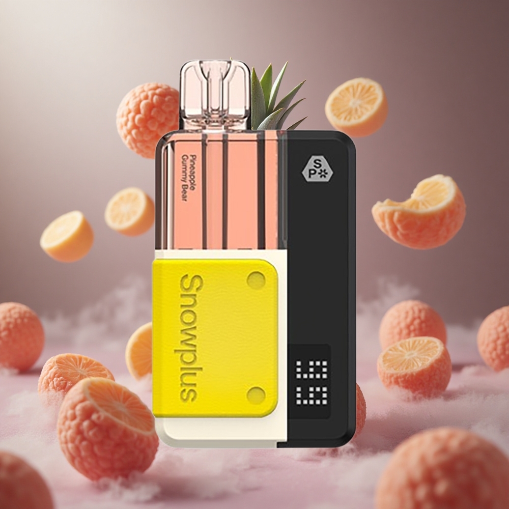 Snowplus Swift 5000 Puffs Ananászos Gumimaci Kombináció 1000 mAh hungary vape wholesale