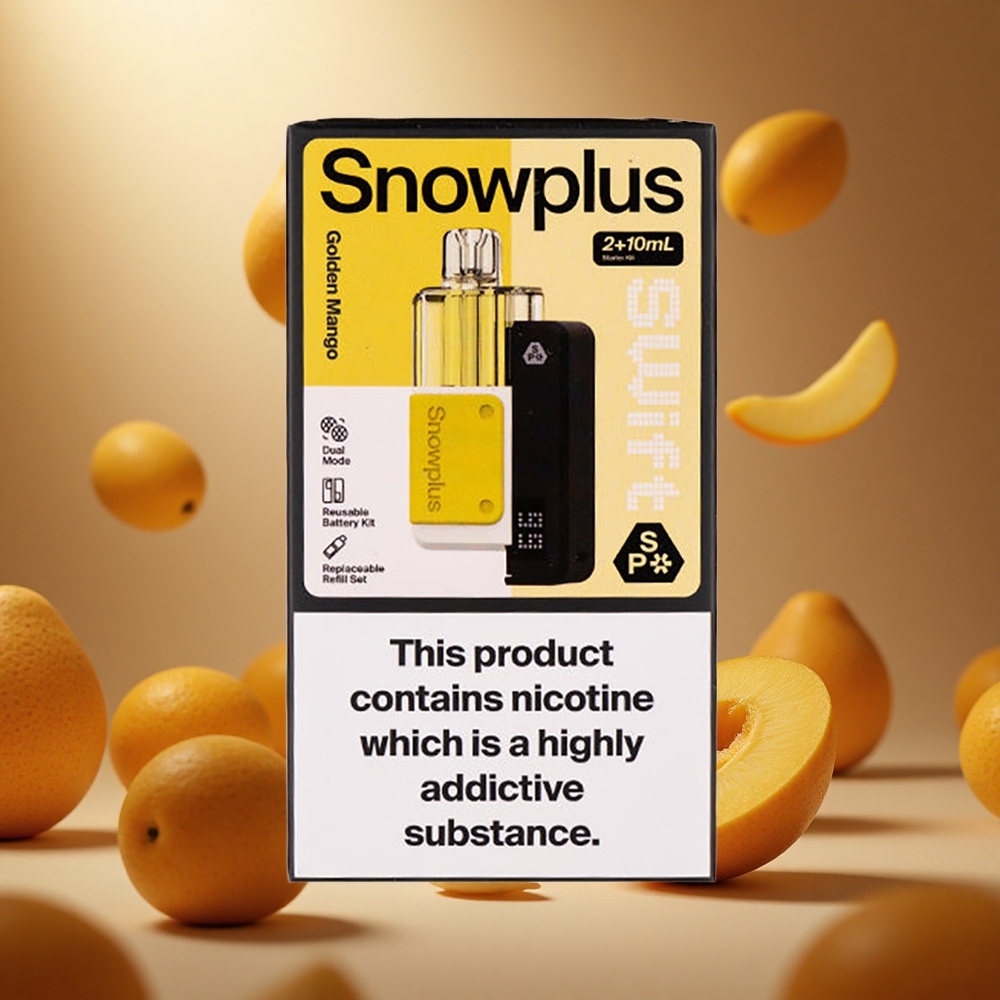 Snowplus Swift 5000 Puffs Arany Mango Dual Mesh hungary vape wholesale