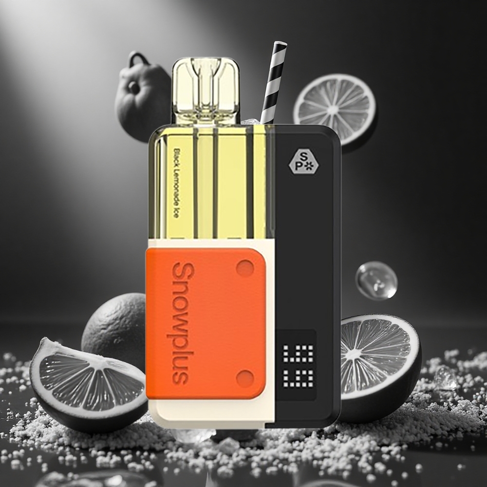 Snowplus Swift 5000 Puffs Fekete Limonádé Jég Dual Mesh hungary vape wholesale