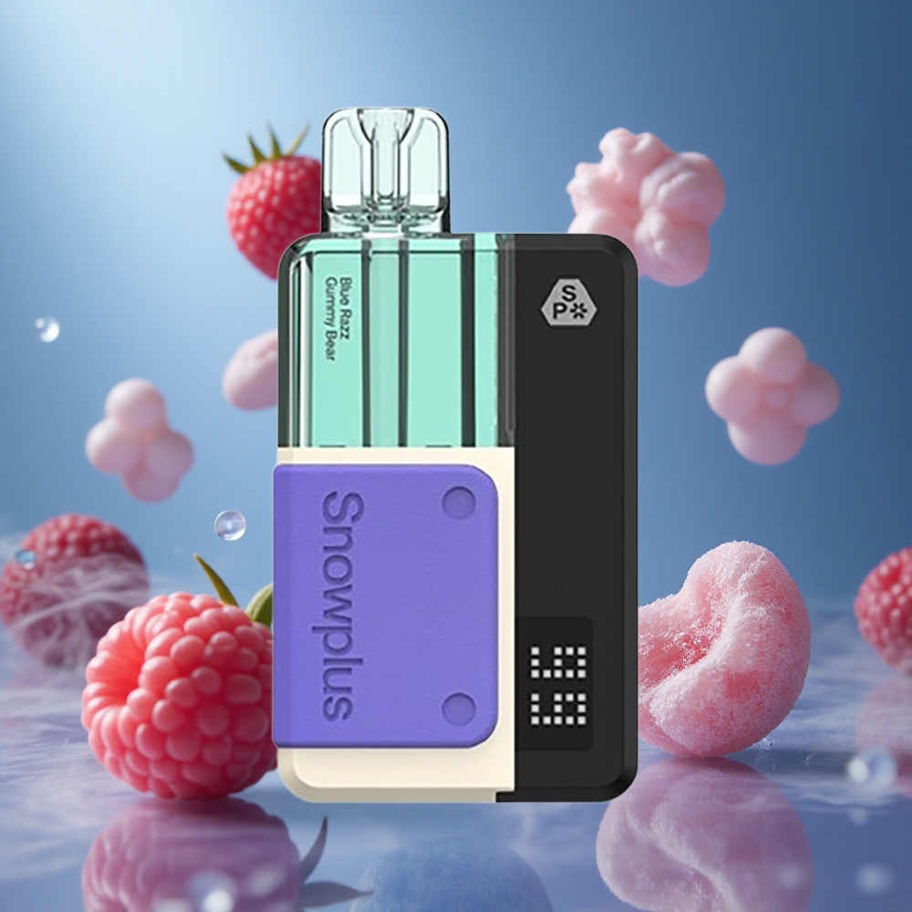Snowplus Swift 5000 Puffs Kétmeszes Gummy Medve Áfonya hungary vape wholesale