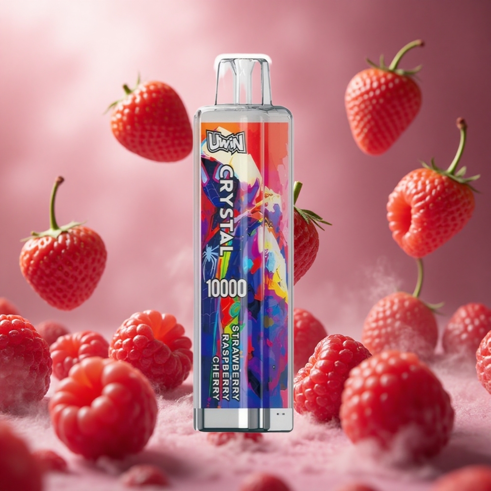 UWIN Crystal 10000 Böfözés Eper Málna Cseresznye hungary vape wholesale