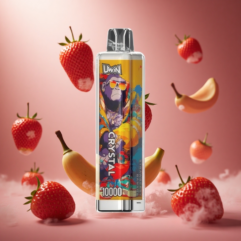 UWIN Crystal 10000 Puffs Eper Banán hungary vape wholesale