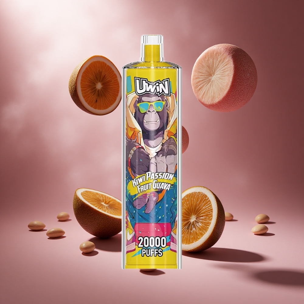 Uwin Shisha Hookah Crystal 20000 Puffs Passiógyümölcs Guava hungary vape wholesale