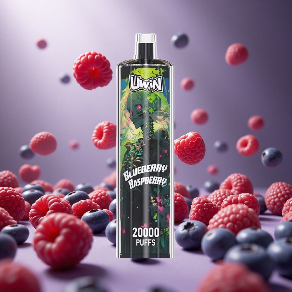 Uwin Shisha Hookah Crystal 20000 Puffs Áfonya Málna hungary vape wholesale
