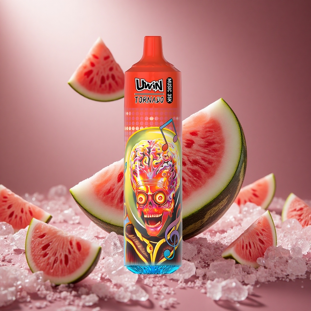 Uwin Tornado 35.000 Puffs Kapacitás Görögdinnye Jég hungary vape wholesale