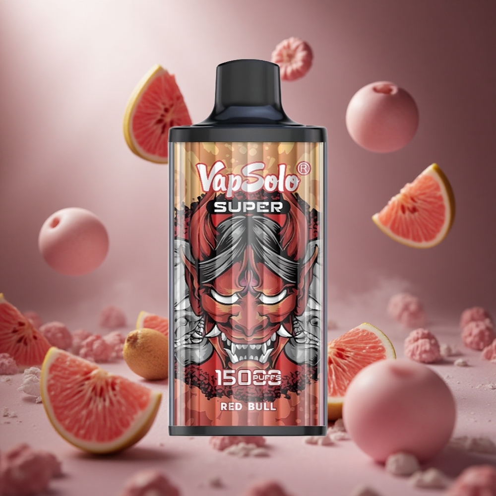 Vapsolo Super 15000 Puffs Red Bull (Vörös Bika) 40ml hungary vape wholesale