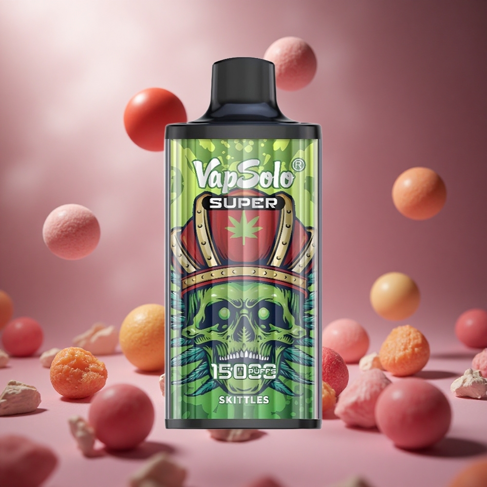 Vapsolo Super 15000 Puffs Skittles Íz 40ml hungary vape wholesale