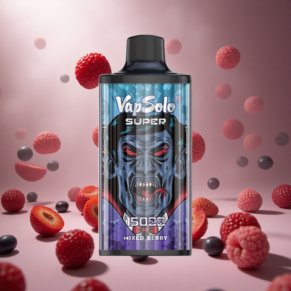 Vapsolo Super 15000 Puffs vegyes bogyós Hungary vape wholesale