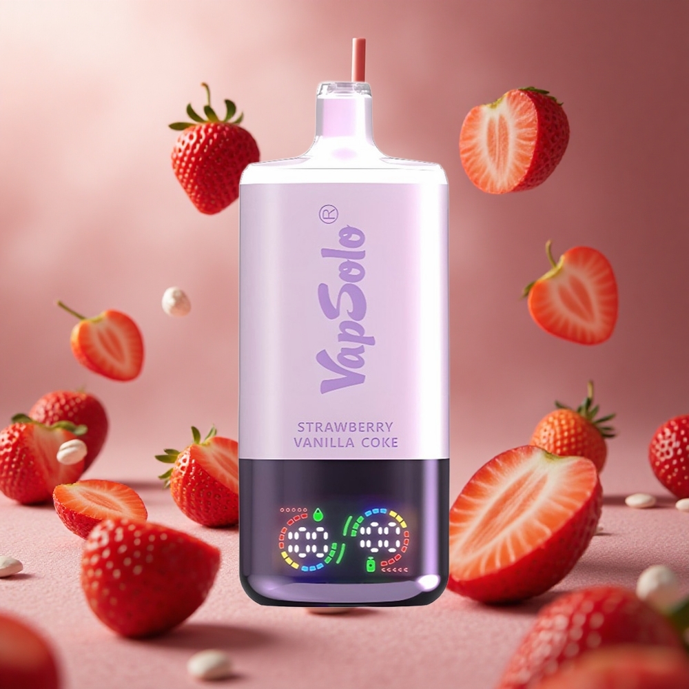 VapSolo Triple 30000 Puffs Eper Vanília Kóla hungary vape wholesale
