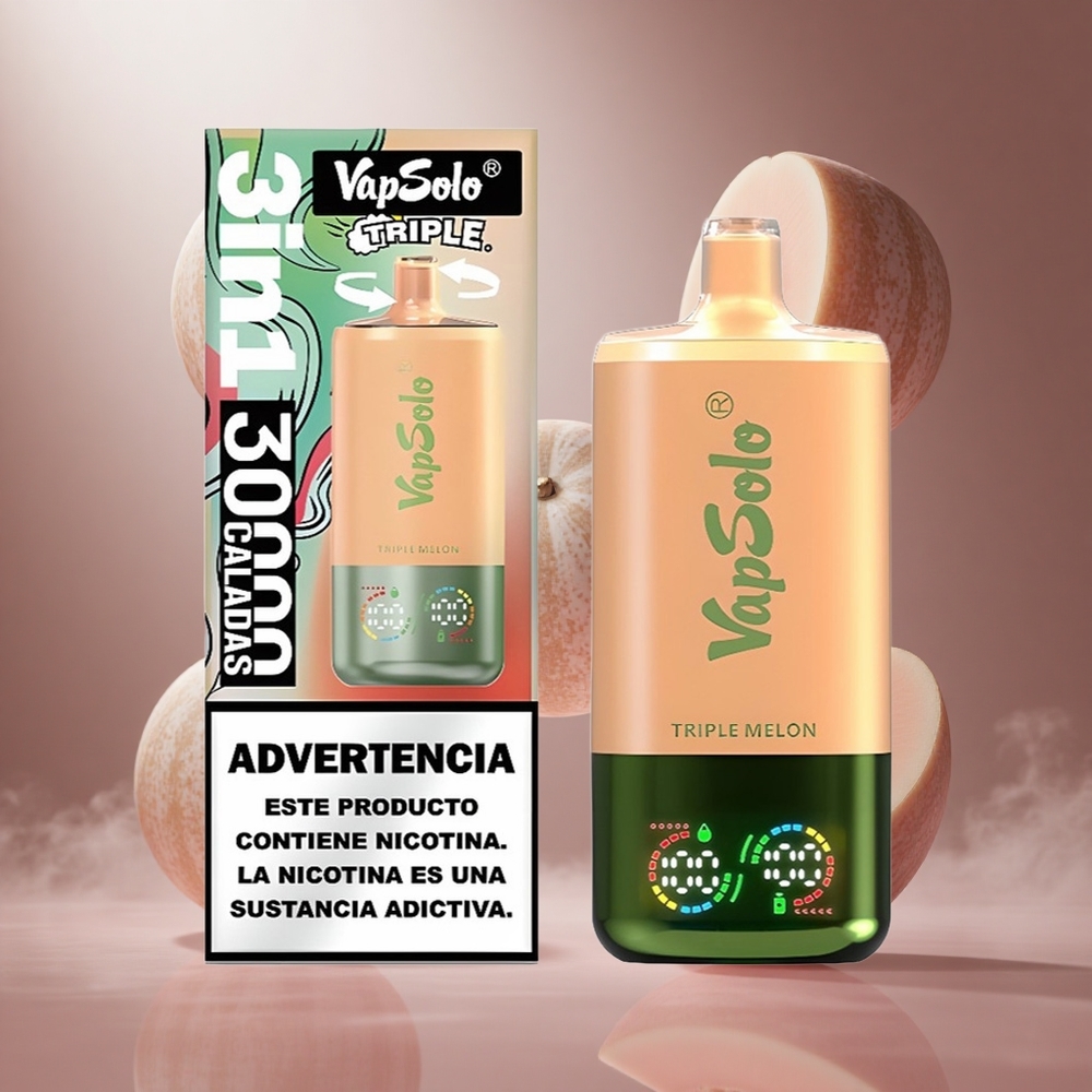 VapSolo Triple 30000 Puffs Három Dinnye hungary vape wholesale