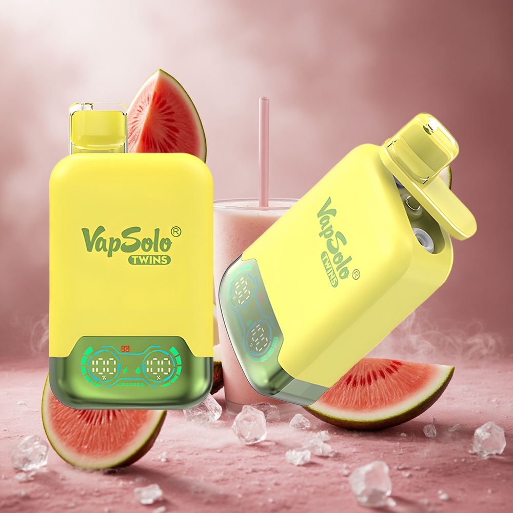 Vapsolo Twins 20000 Puffs Ananász Kókusz & Görögdinnye Jég hungary vape wholesale