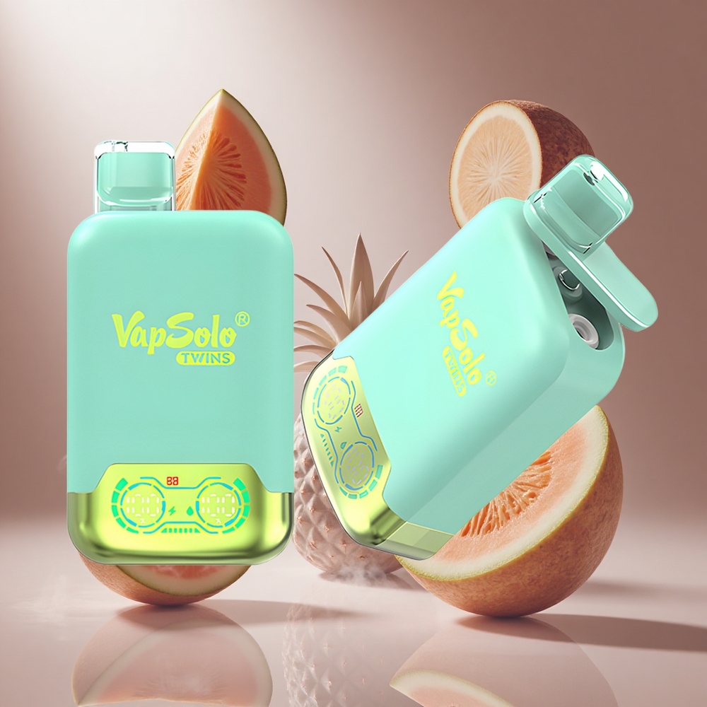 Vapsolo Twins 20000 Puffs Hármas Sárgadinnye és Ananászos Kókusz hungary vape wholesale