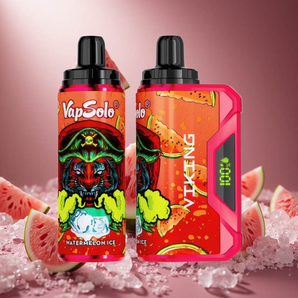 VapSolo VIKING 12000 Puffs Görögdinnye Jég 22ml hungary vape wholesale