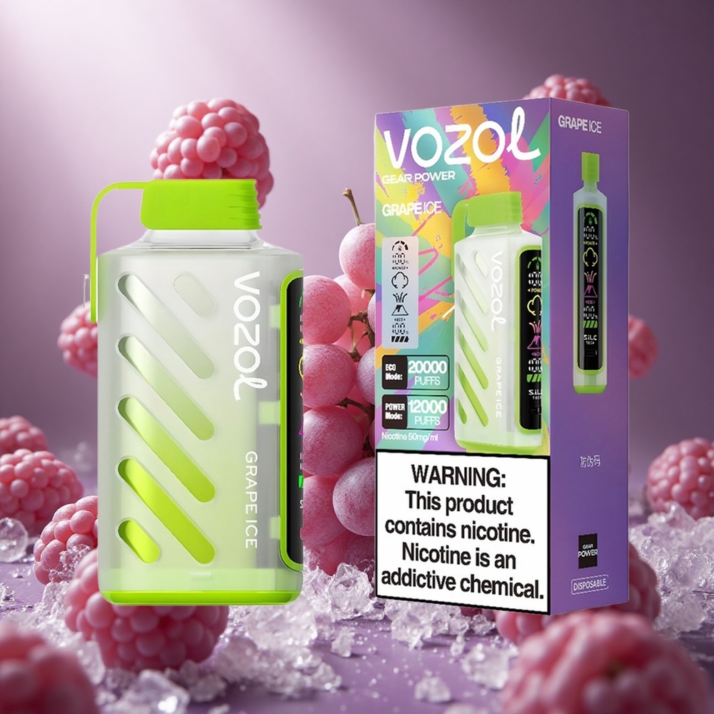 VOZOL Gear Power 20000 Bűbáj Szőlő Jég hungary vape wholesale