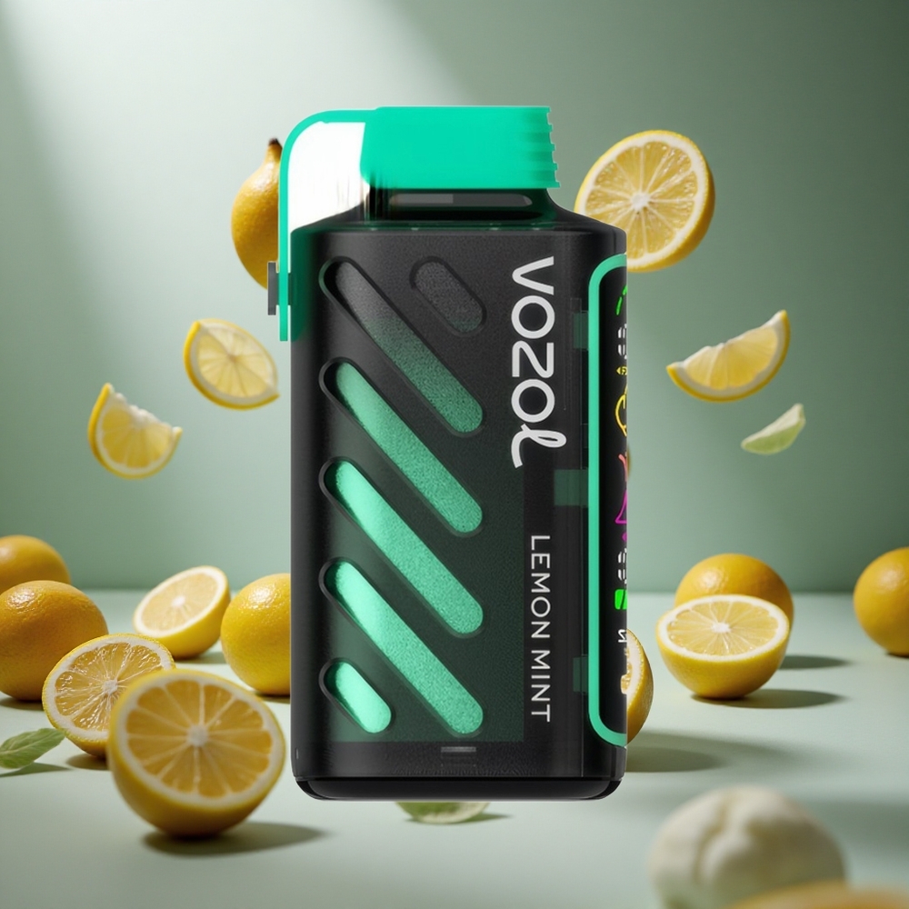 VOZOL Gear Power 20000 Puffs Citrom Menta Teljes Képernyős Kijelző hungary vape wholesale