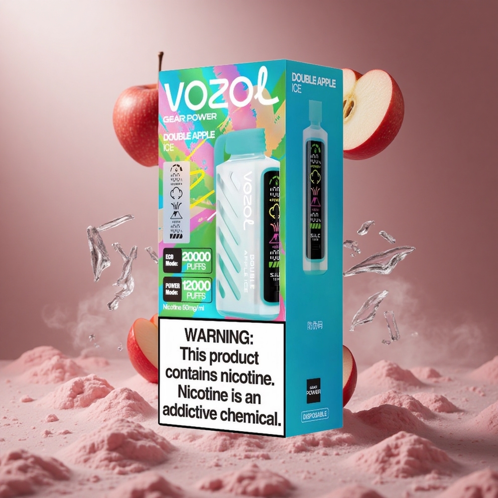VOZOL Gear Power 20000 Puffs Dual Alma Jég ECO Mód Puffs 20000 hungary vape wholesale
