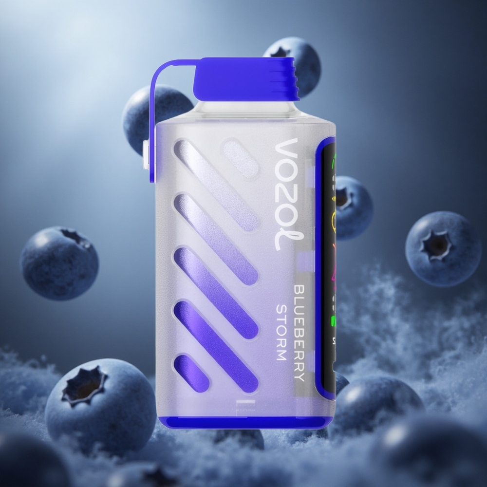 VOZOL Gear Power 20000 Puffs Két Rácsos Tekercs Áfonya Vihar hungary vape wholesale