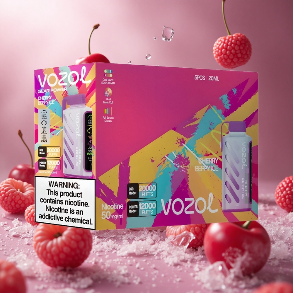 VOZOL Gear Power 20000 Puffs Keverék Cseresznye Fagylalt hungary vape wholesale