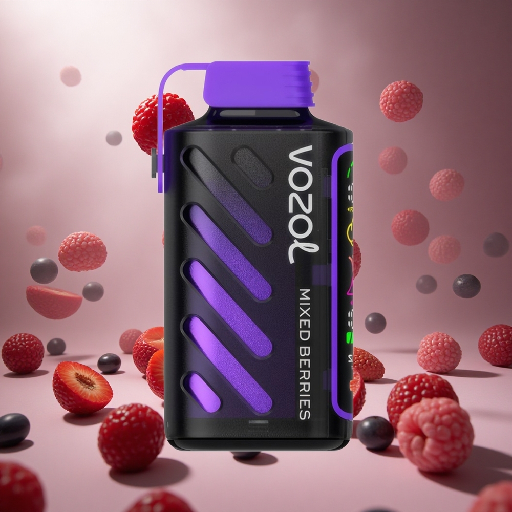 VOZOL Gear Power 20000 Puffs Kevert Bogyók (Mixed Berries) Teljes Kijelzésű Képernyő hungary vape wholesale
