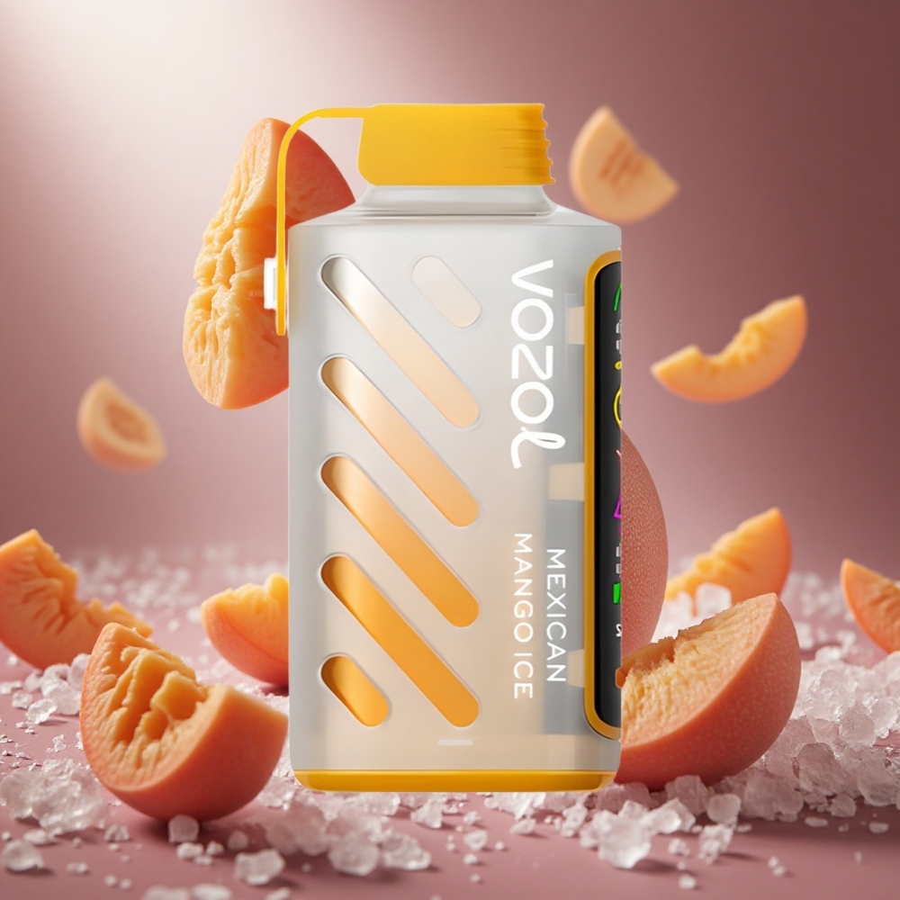 VOZOL Gear Power 20000 Puffs Mexikói Mango Jég Dual Mesh Coil hungary vape wholesale