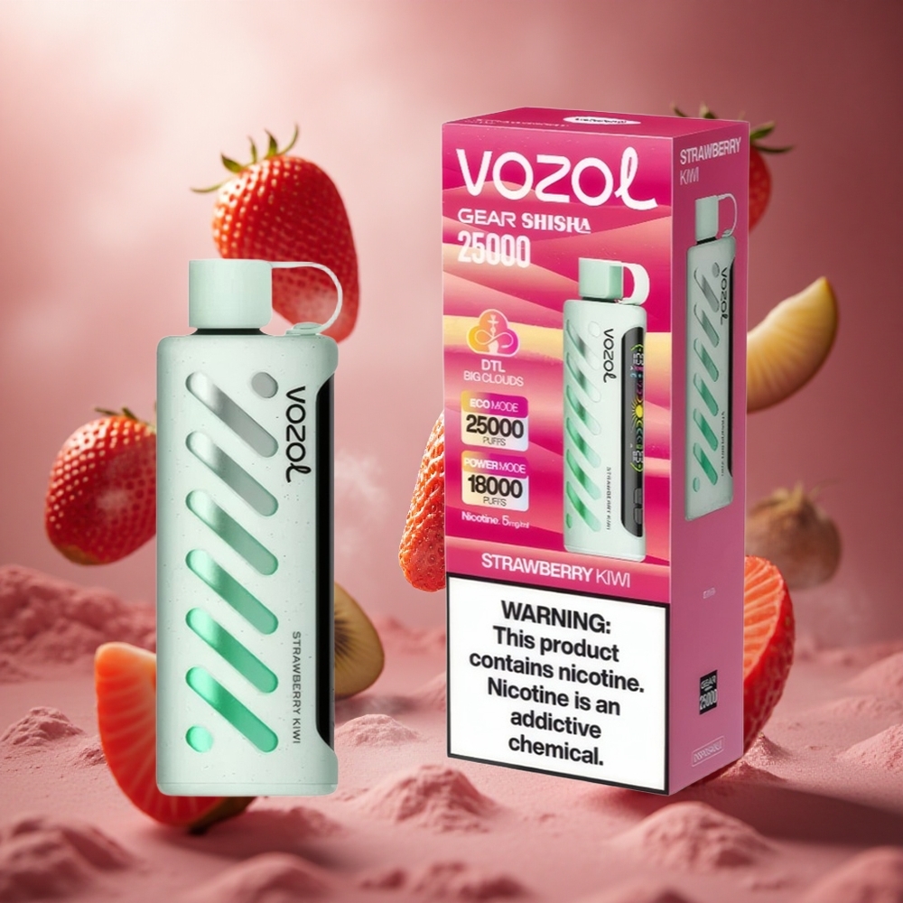 VOZOL Gear Shisha 25000 Böföles Eper-Kiwi hungary vape wholesale