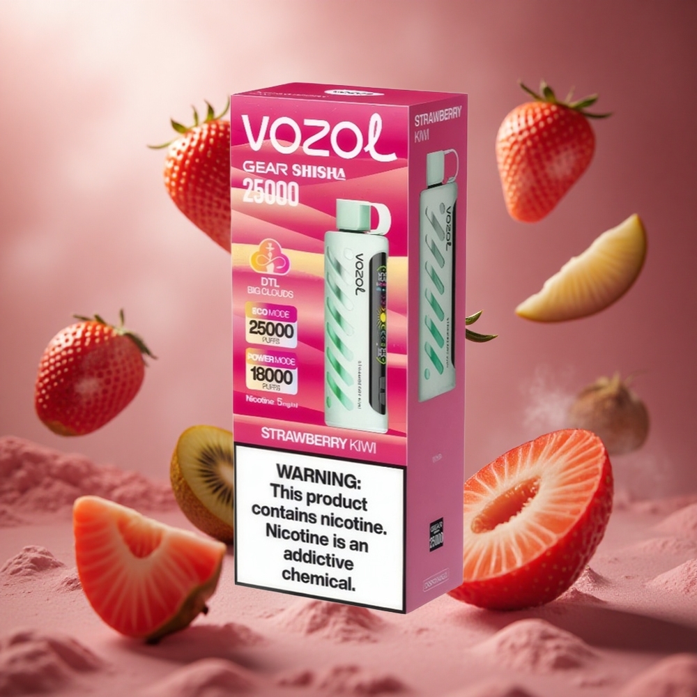VOZOL Gear Shisha 25000 Böföles Eper-Kiwi hungary vape wholesale