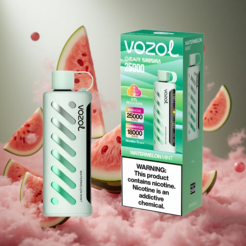 VOZOL Gear Shisha 25000 Puffs 30 Ínycsiklandó íz Kombináció S.i.L.C Tech hungary vape wholesale