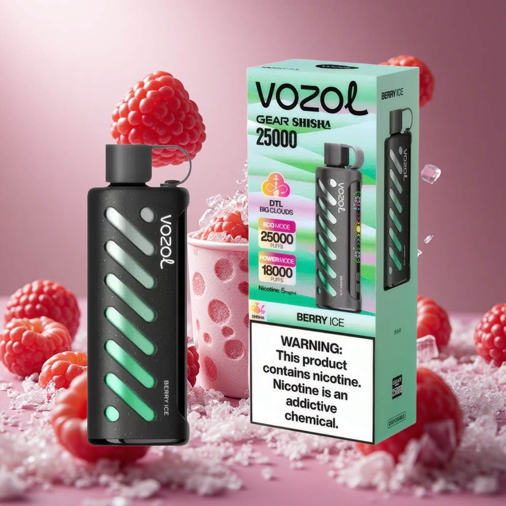 VOZOL Gear Shisha 25000 Puffs Bogyós jég hungary vape wholesale