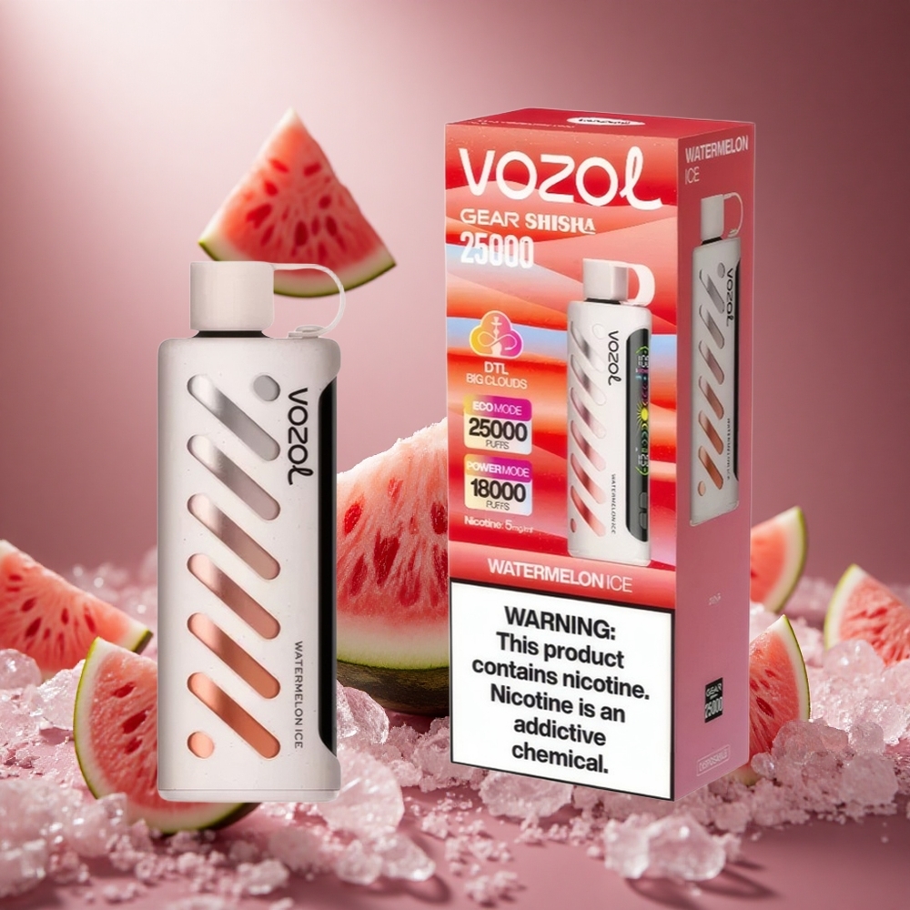 VOZOL Gear Shisha 25000 Puffs Görögdinnye Jég hungary vape wholesale