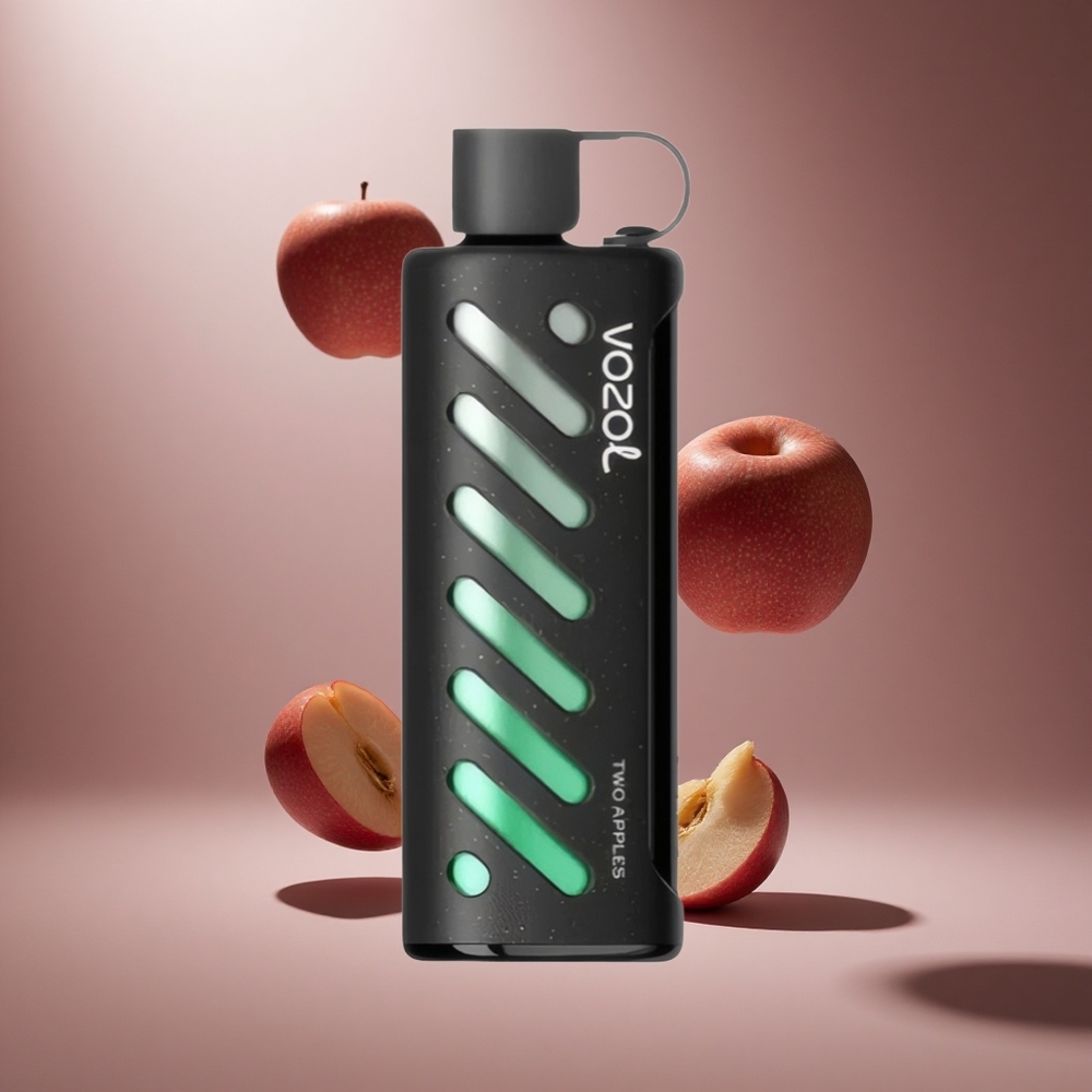 VOZOL Gear Shisha 25000 Puffs Két Alma Íz Dual Mesh Mód hungary vape wholesale