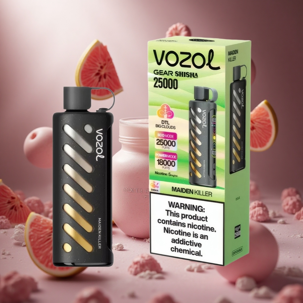 VOZOL Gear Shisha 25000 Puffs Maiden Killer S.i.L.C Tech hungary vape wholesale