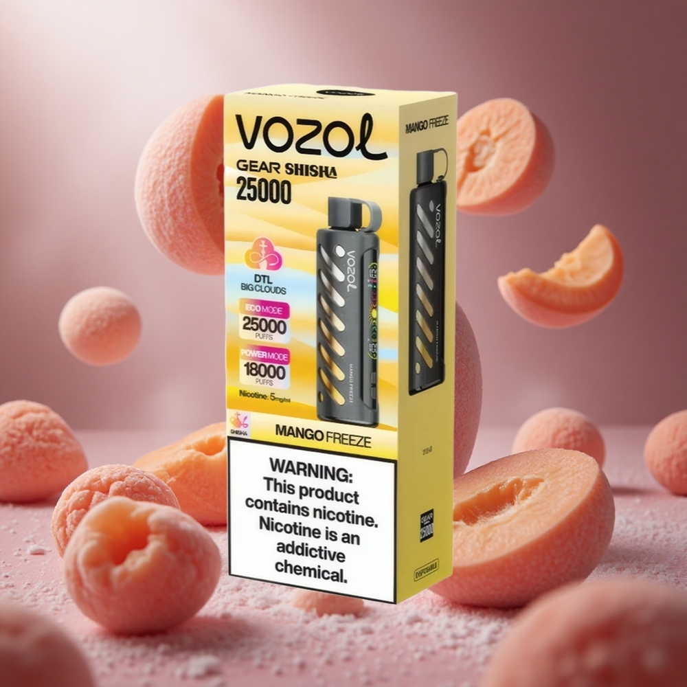 VOZOL Gear Shisha 25000 Puffs Mango Fagy hungary vape wholesale