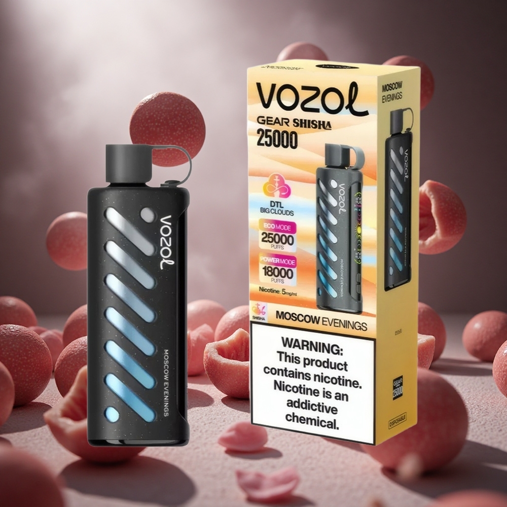 VOZOL Gear Shisha 25000 Puffs Moszkvai esték S.i.L.C Tech hungary vape wholesale