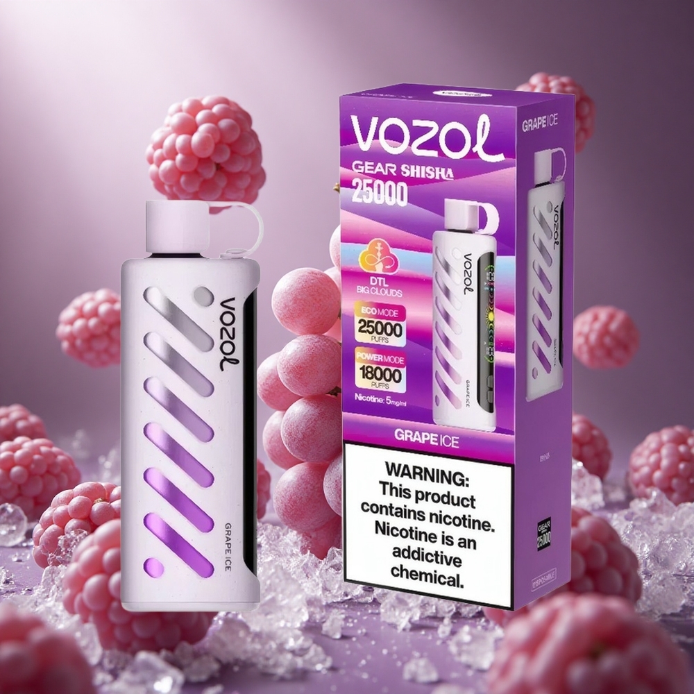 VOZOL Gear Shisha 25000 Puffs Nemízű Dual Mesh Módok hungary vape wholesale