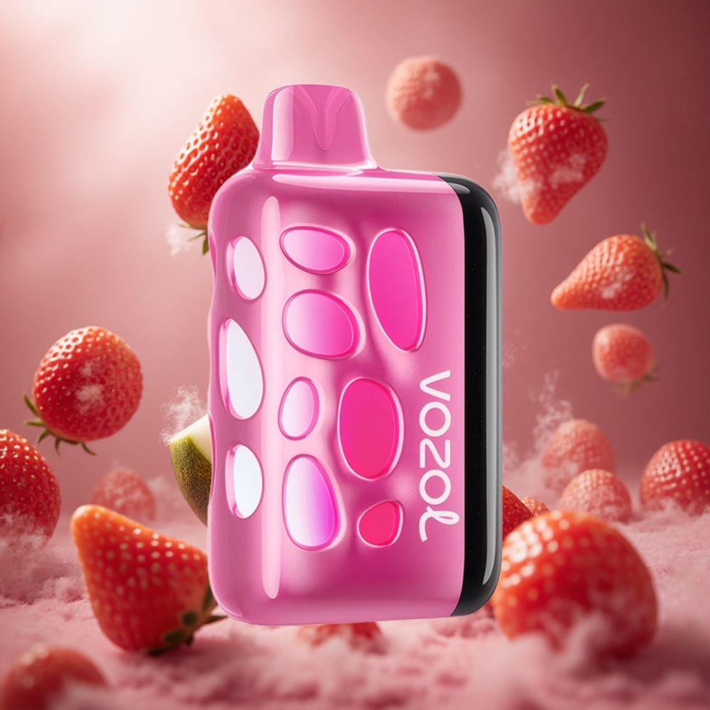 VOZOL RAVE 40000 Eper Dinnye 270 fokos Vibráló Glow Design hungary vape wholesale