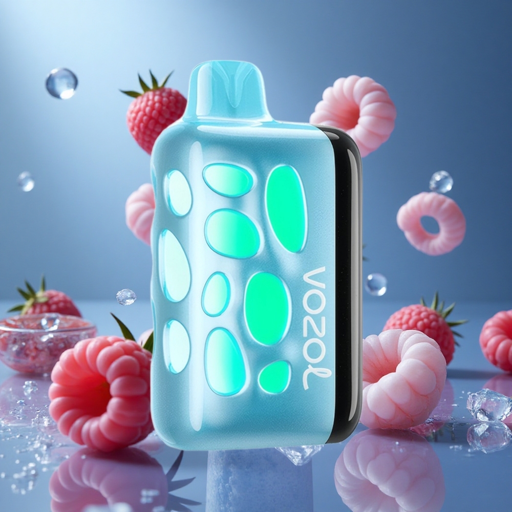 VOZOL RAVE 40000 Kék Áfonya Jég 270 Fokos Vibráns Fény Design hungary vape wholesale